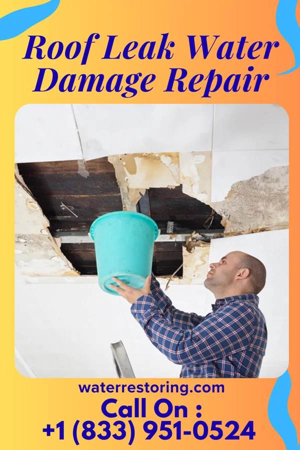 Roof Leak Water Damage Repair in Pontotoc, OK